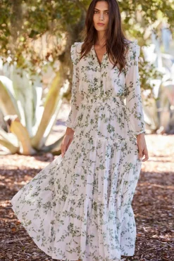 MISA Los Angeles Engagement Party|Long-sleeve>AHREANA DRESS Whitesagebotanica