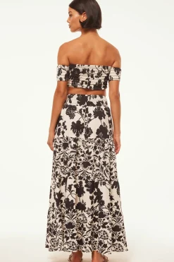 MISA Los Angeles Honeymoon|Matching Sets>ALBA TOP Floranegra