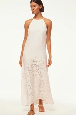 MISA Los Angeles Honeymoon|Classic White>ALEJANDRA DRESS Whiteeyelet