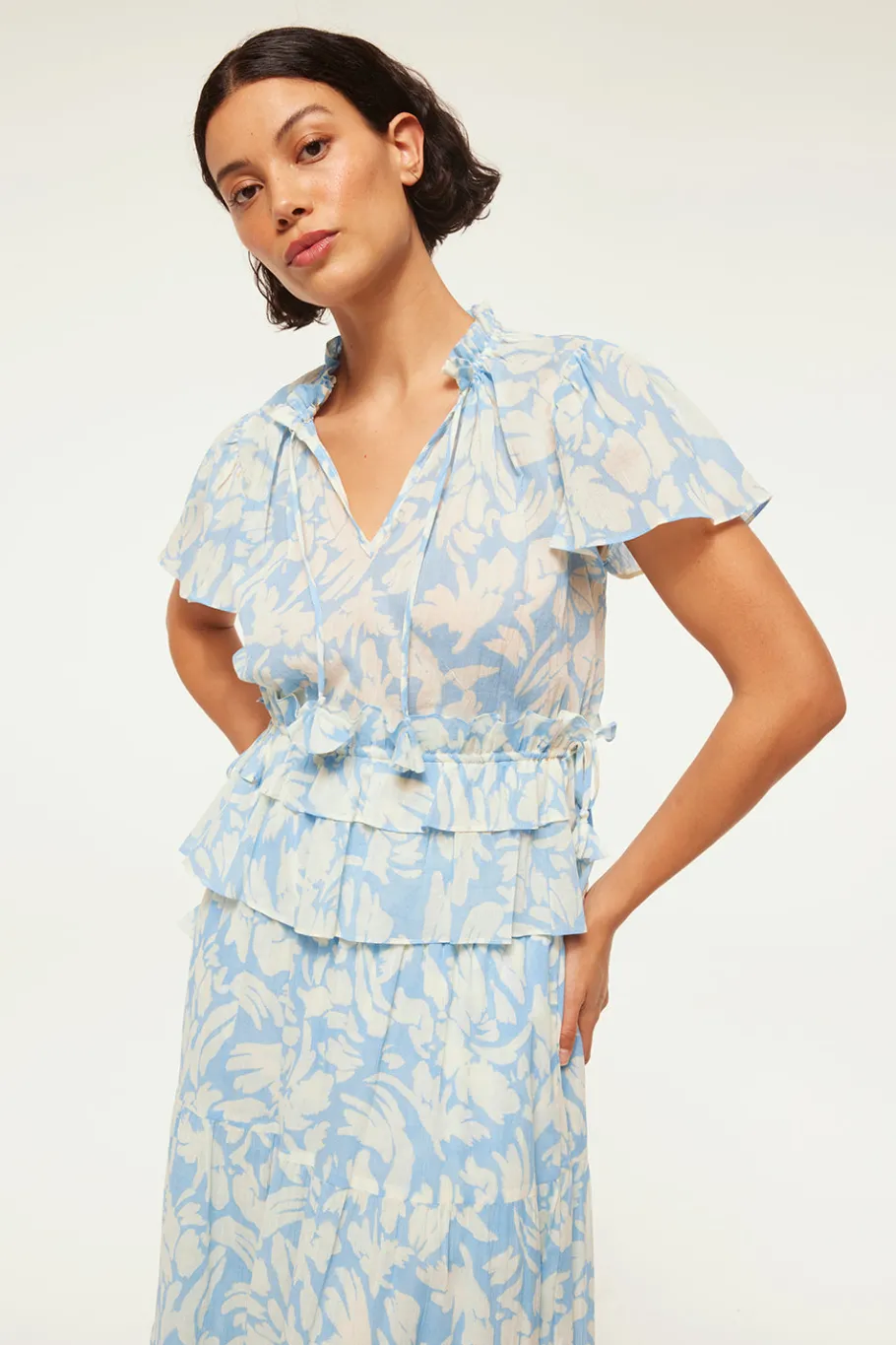MISA Los Angeles Matching Sets|Tops>ALISHA TOP Patmossky