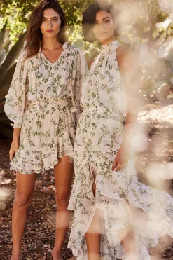 MISA Los Angeles Engagement Party|Long-sleeve>ALMAHA DRESS Whitesagebotanica