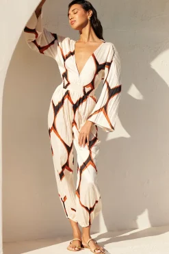 MISA Los Angeles Wedding Guest|Misa Classics>AMINA JUMPSUIT Loscabosgeo