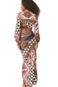 MISA Los Angeles Honeymoon|Matching Sets>ANARAK SKIRT Leonardopatchwork