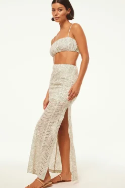 MISA Los Angeles Honeymoon|Bachelorette>ANTONELLA SKIRT Dewdropeyelet