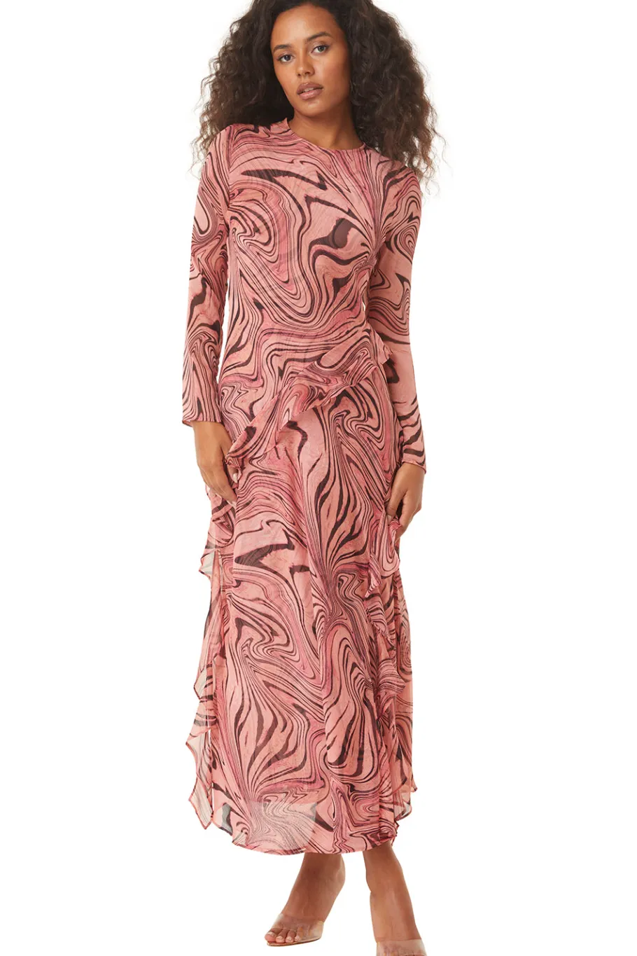 MISA Los Angeles Long-sleeve|Maxi>ARI DRESS Feelinggroovy