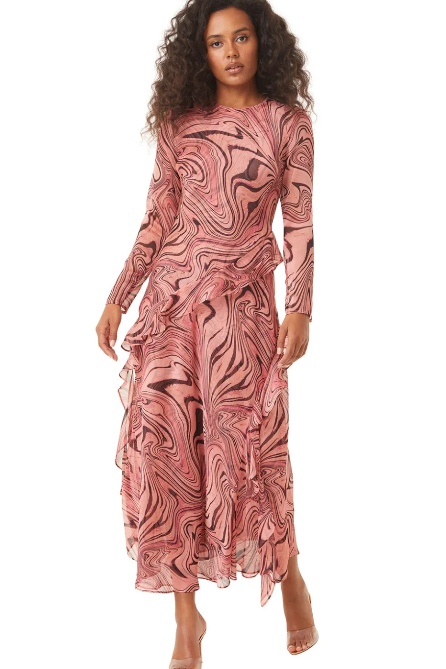 MISA Los Angeles Long-sleeve|Maxi>ARI DRESS Feelinggroovy