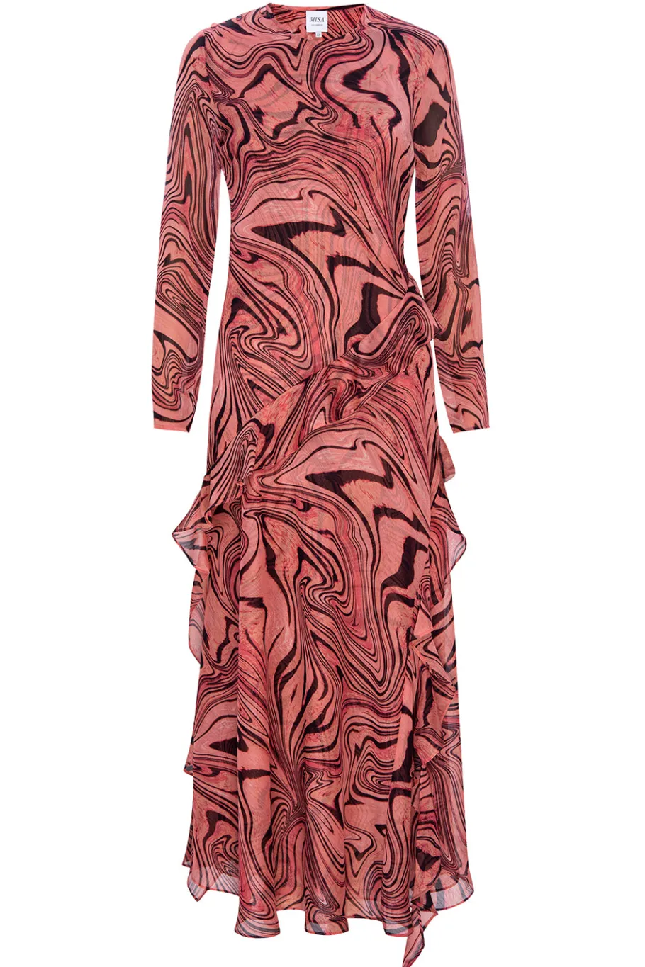 MISA Los Angeles Long-sleeve|Maxi>ARI DRESS Feelinggroovy