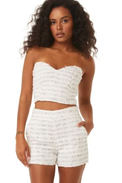MISA Los Angeles Classic White|Matching Sets>ASTOR BUSTIER Winterwhite