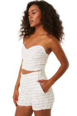 MISA Los Angeles Classic White|Matching Sets>ASTOR BUSTIER Winterwhite