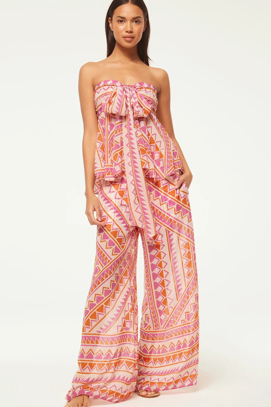 MISA Los Angeles Matching Sets|Tops>AYLIN TOP Aperolgeo