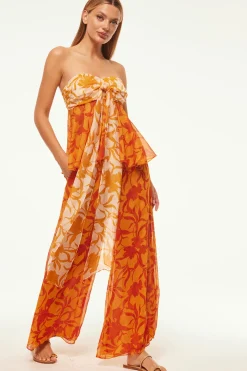 MISA Los Angeles Honeymoon|Matching Sets>AYLIN TOP Atlasfloral