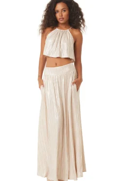 MISA Los Angeles Honeymoon|Bachelorette>BALENA SKIRT Motherofpearl