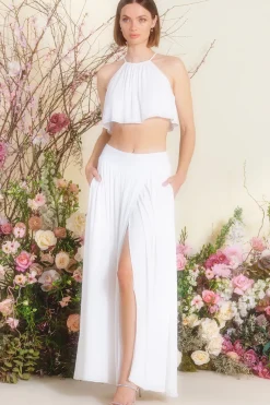 MISA Los Angeles Honeymoon|Bachelorette>BALENA SKIRT White