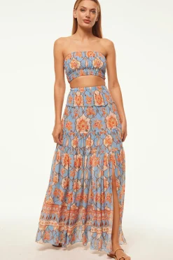MISA Los Angeles Matching Sets|Skirts & Shorts>BAR SKIRT Cagedfloral