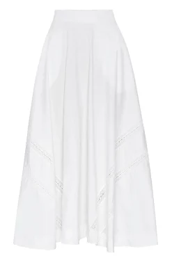 MISA Los Angeles Honeymoon|Engagement Party>BEATRICE SKIRT White