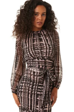 MISA Los Angeles Matching Sets|Tops>BEATRIZ TOP Holidayabstraction