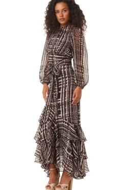 MISA Los Angeles Matching Sets|Tops>BEATRIZ TOP Holidayabstraction