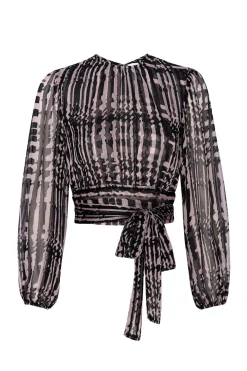 MISA Los Angeles Matching Sets|Tops>BEATRIZ TOP Holidayabstraction