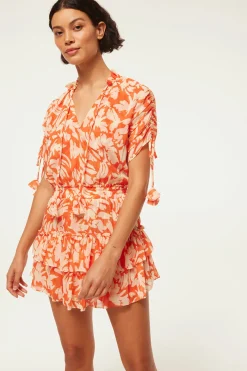 MISA Los Angeles Misa Classics|Mini>BECCA DRESS Patmostangerine