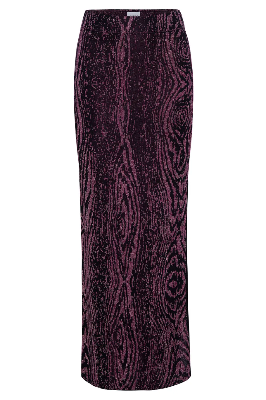 MISA Los Angeles Knits|Matching Sets>BOW SKIRT Plum