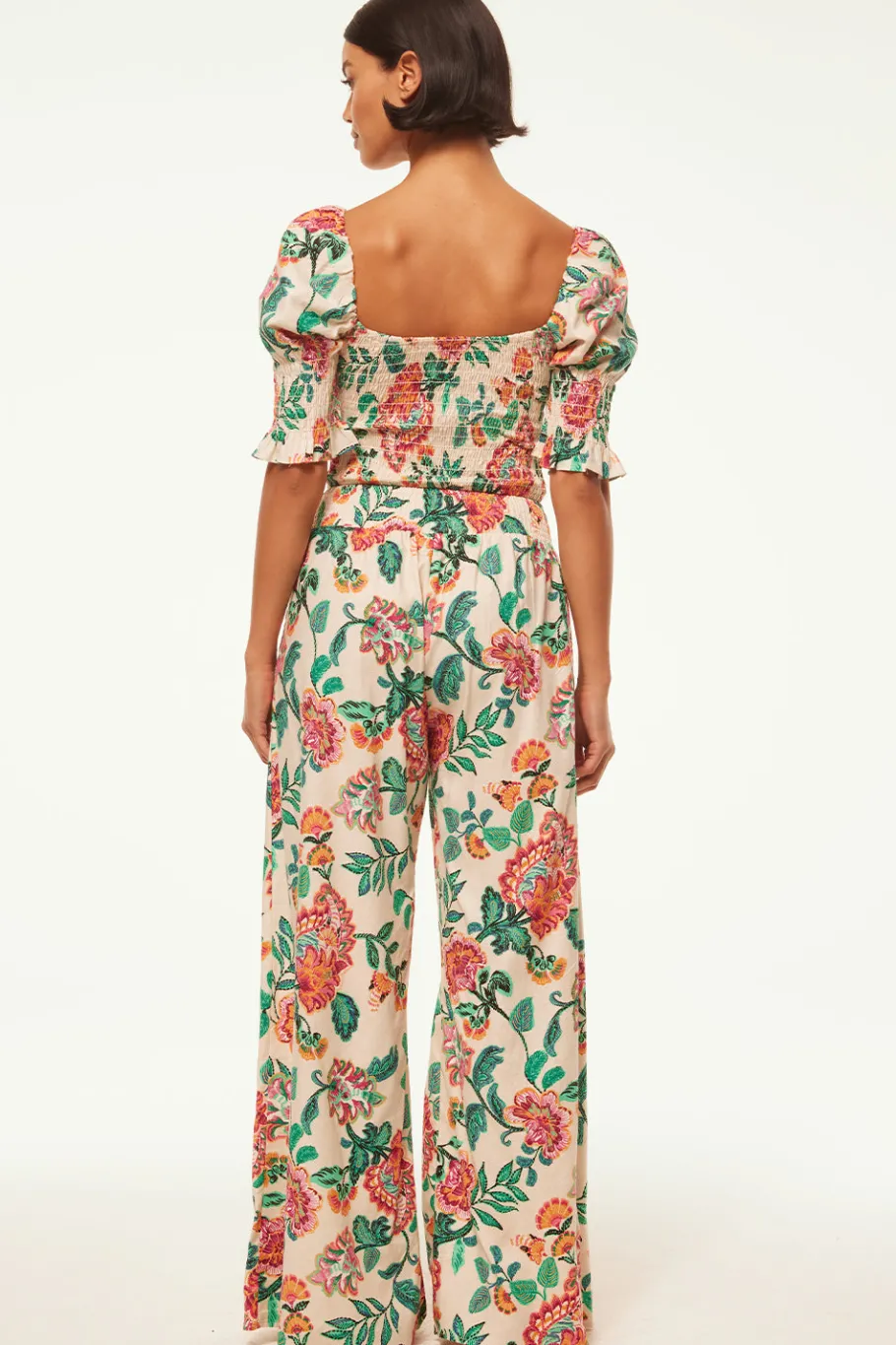 MISA Los Angeles Honeymoon|Matching Sets>CALLA TOP Malikapaisleyfloral