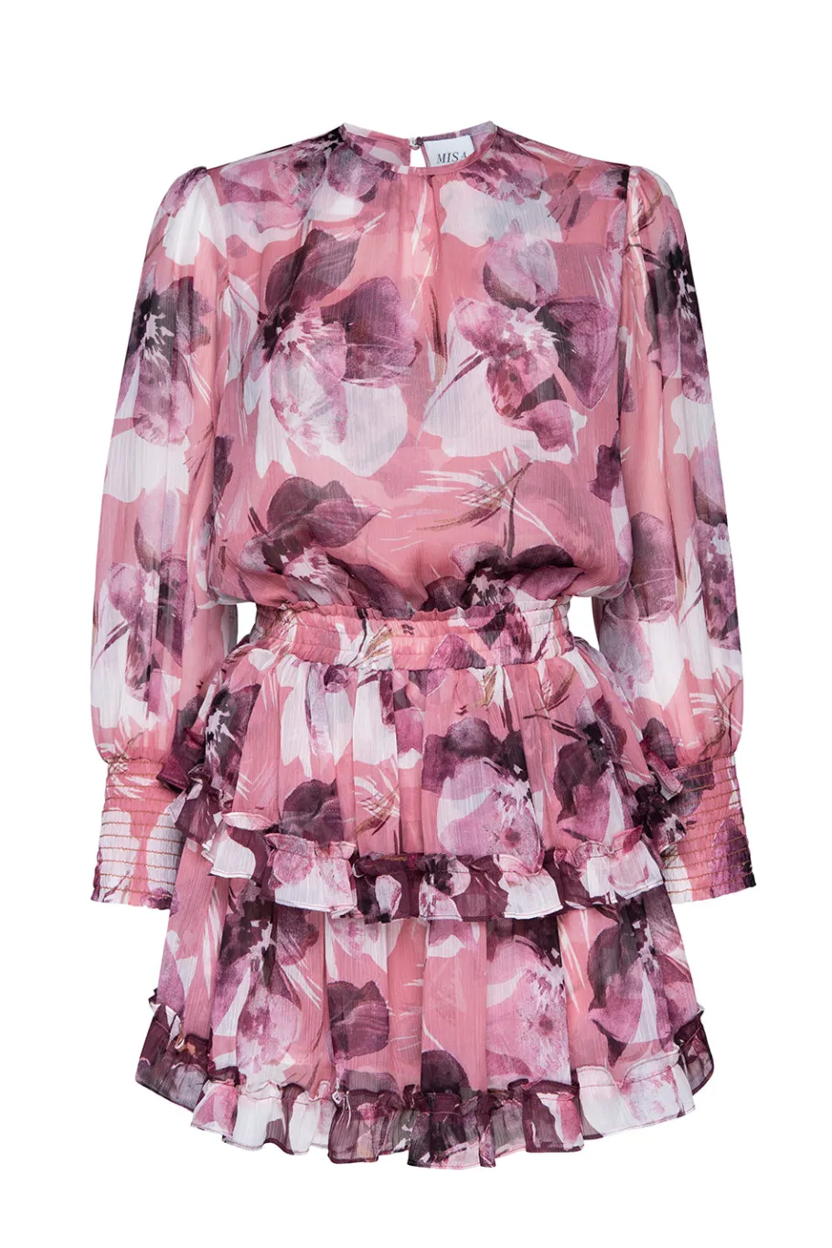 MISA Los Angeles Long-sleeve|Misa Classics>CAMILA DRESS Floratropicalmix