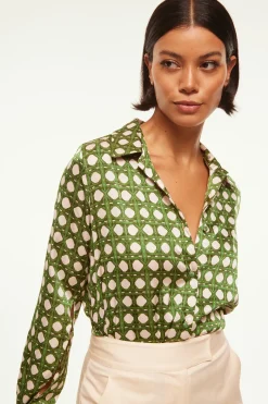 MISA Los Angeles Matching Sets|Tops>CELINE TOP Rattantile