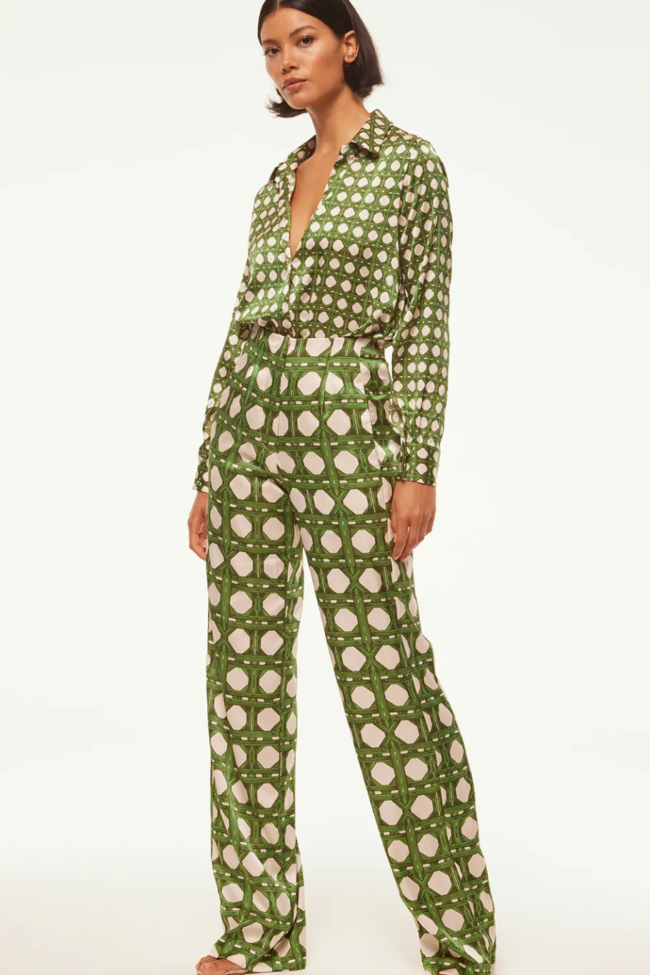 MISA Los Angeles Matching Sets|Tops>CELINE TOP Rattantile
