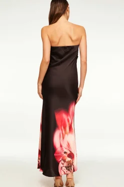 MISA Los Angeles Wedding Guest|Maxi>CHERYL DRESS Midnightorchid
