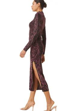 MISA Los Angeles Knits|Matching Sets>CLARA TOP Plum