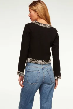 MISA Los Angeles Jackets|Tops>CURTIS JACKET Blacktweed