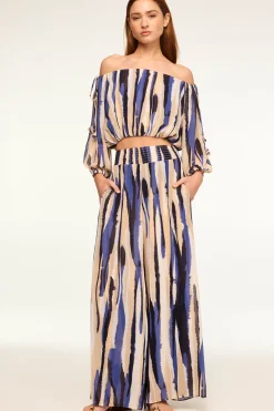 MISA Los Angeles Tops>DALMA TOP Stripedinstinct