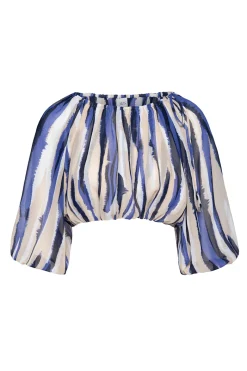 MISA Los Angeles Tops>DALMA TOP Stripedinstinct