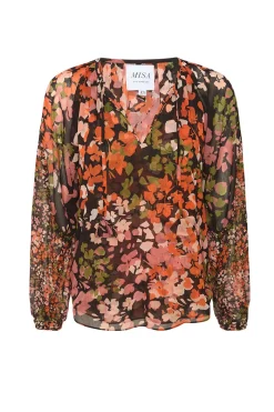 MISA Los Angeles Matching Sets|Tops>DEMA TOP Autumnfloramix