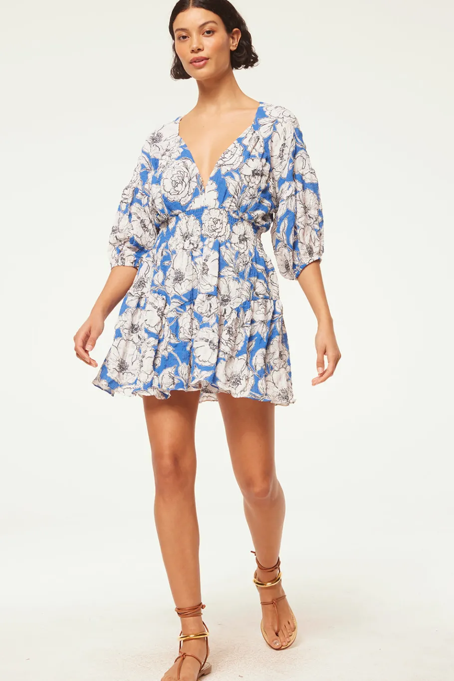 MISA Los Angeles Misa Classics|Mini>EIGHT DRESS Gardeniacrinkle