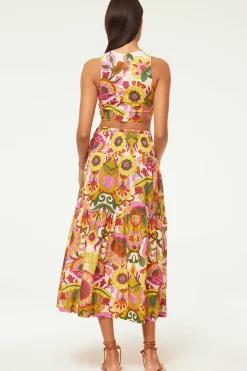 MISA Los Angeles Matching Sets|Skirts & Shorts>ELLEN SKIRT Floralcorsicamulti