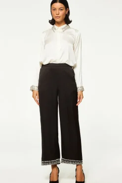 MISA Los Angeles Matching Sets|Tops>ELLIE TOP Ivorysatin