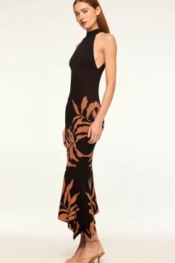 MISA Los Angeles Wedding Guest|Knit>EMBER DRESS Fernalglow