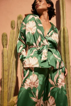 MISA Los Angeles Matching Sets|Tops>FARAH TOP Cartagenaflora