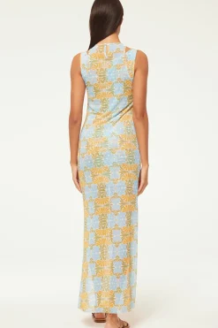 MISA Los Angeles Jersey & Mesh|Misa Classics>FERNANDA DRESS Citrusslice