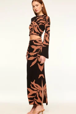 MISA Los Angeles Knits|Matching Sets>FIRA SKIRT Fernalglow