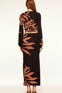MISA Los Angeles Knits|Matching Sets>FIRA SKIRT Fernalglow