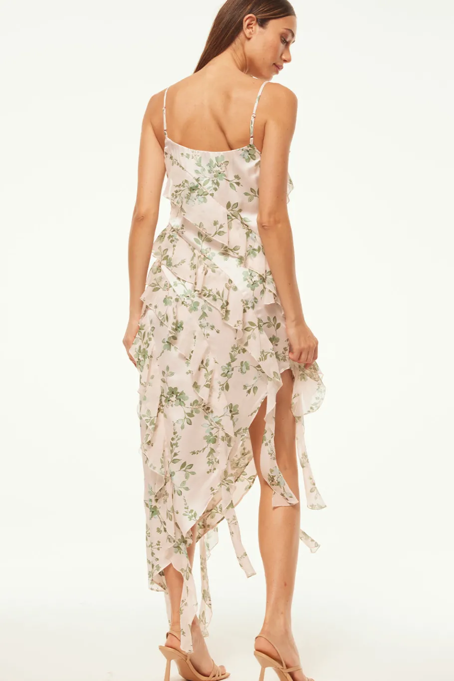MISA Los Angeles Wedding Guest|Honeymoon>FLORENCE DRESS Whitesagebotanicamix
