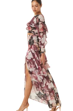 MISA Los Angeles Wedding Guest|Matching Sets>FRANCA SKIRT Floratropicalmix