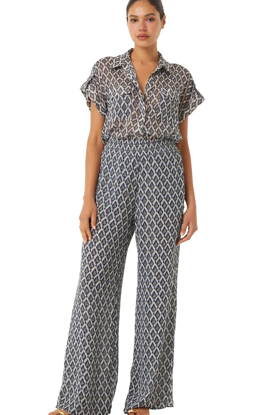 MISA Los Angeles Matching Sets|Pants>FREDA PANT Peridoteyes