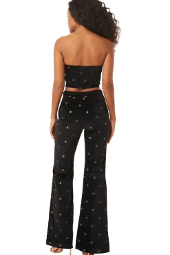 MISA Los Angeles Exclusives|Tops>GEORGIA BUSTIER Black
