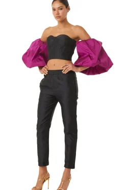 MISA Los Angeles Pants>GEORGINA PANT Black