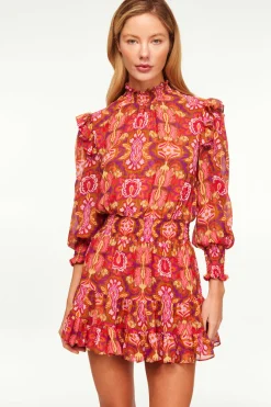 MISA Los Angeles Wedding Guest|Long-sleeve>GIANNA DRESS Chicnostalgicchiffon