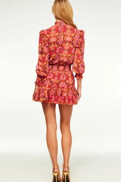 MISA Los Angeles Wedding Guest|Long-sleeve>GIANNA DRESS Chicnostalgicchiffon