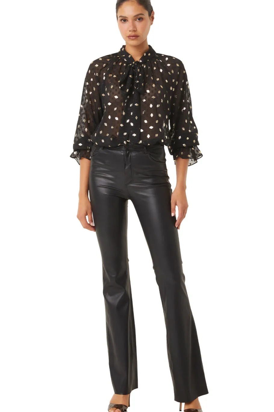 MISA Los Angeles Tops>GRACIE TOP Diamondclipdot